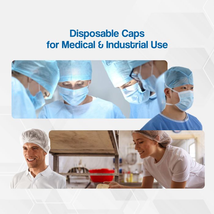 Disposable Caps for Medical & Industrial Use: A Must-Have for Hygiene
